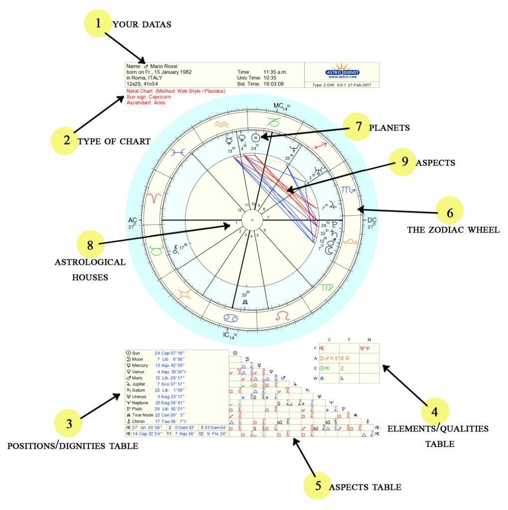 The Birth Chart Understanding the graph, how it works and why it’s an